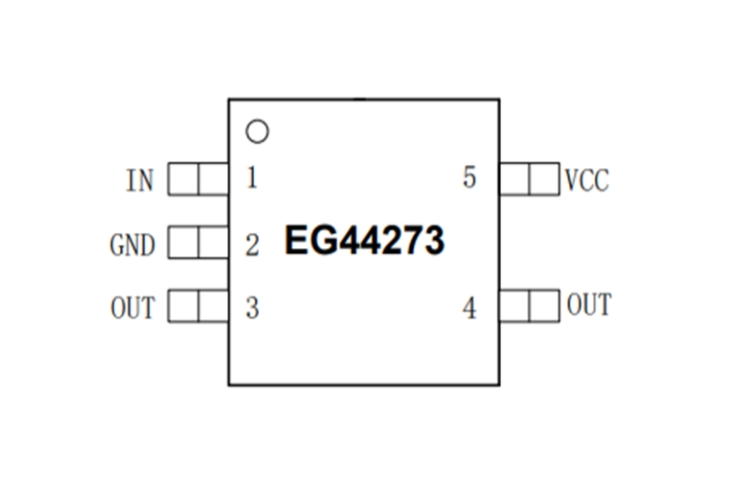 EG44273：高性能單通道高速低側(cè)柵極驅(qū)動器，專為MOSFET和IGBT電源開關(guān)設(shè)計