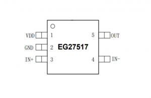 EG27517：雙輸入設(shè)計，高速低側(cè)柵極驅(qū)動器，峰值4A驅(qū)動能力
