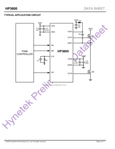 HP3600  雙通道隔離式柵極驅(qū)動器IC